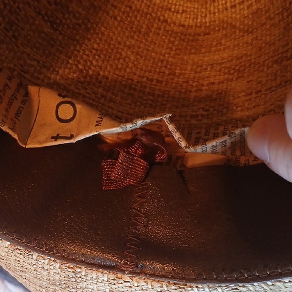 Bailey's U-Rollit Tan Wide Brim Woven Sun Hat - Picture 7 of 7